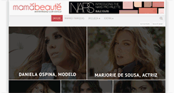 Desktop Screenshot of mamabeaute.com